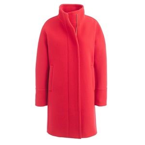 NWT J. crew Stadium Cloth Wool Coat